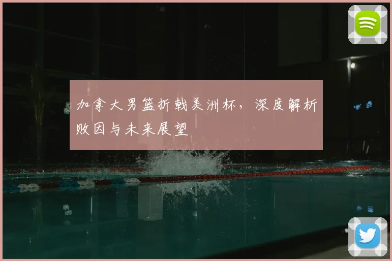 加拿大男篮折戟美洲杯,深度解析败因与未来展望